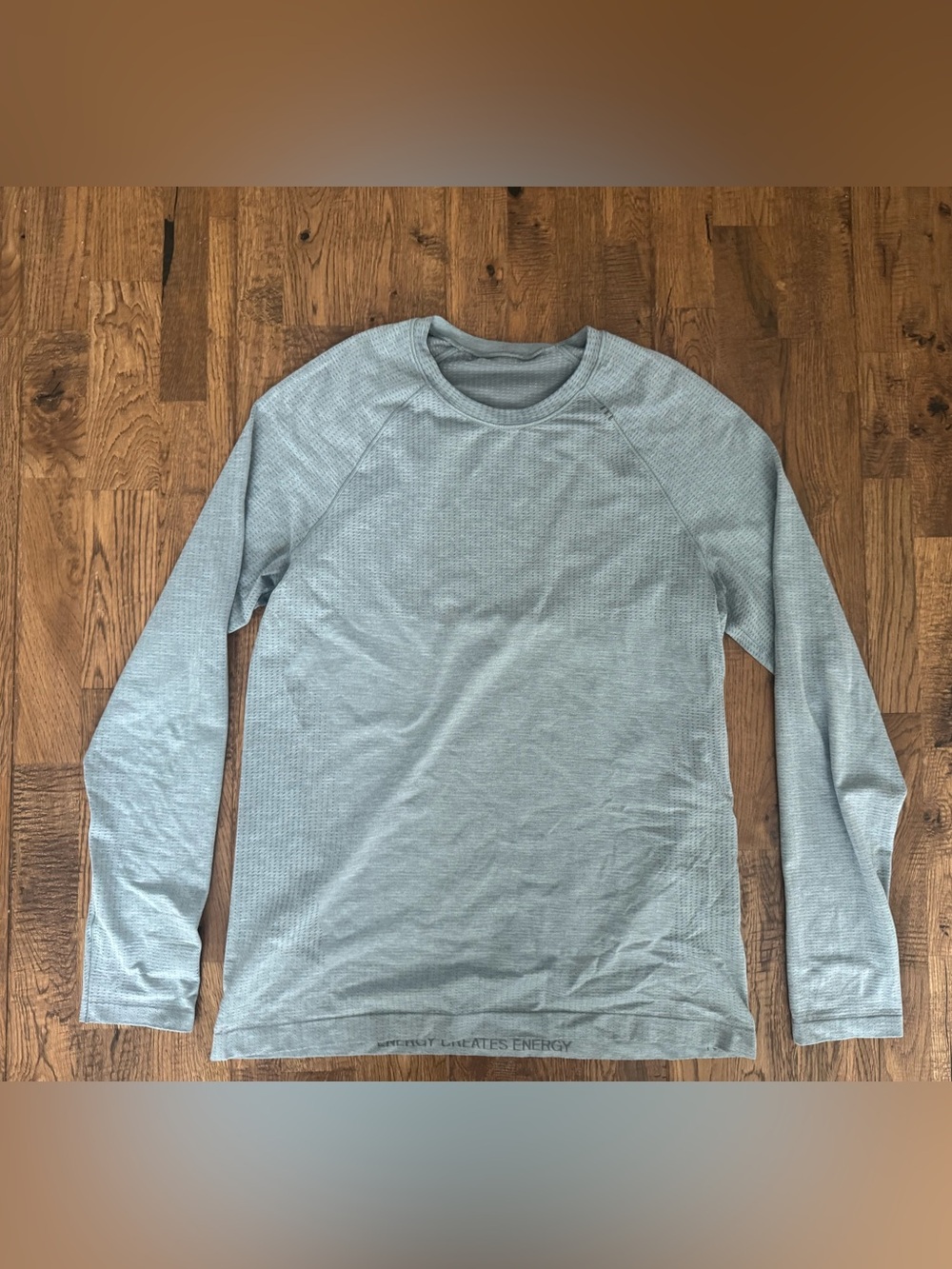Lululemon Metal Vent Tech Long Sleeve Shirt Heathered Gray Men's Size M C